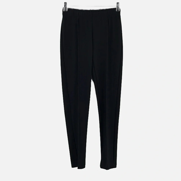 Lilly Pulitzer Essential Ponte Knit Travel Pants in Black - Size Small - Picture 2 of 7